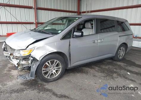 2013 Honda Odyssey Ex-L from USA, damaged, VIN 5FNRL5H6XDB030151